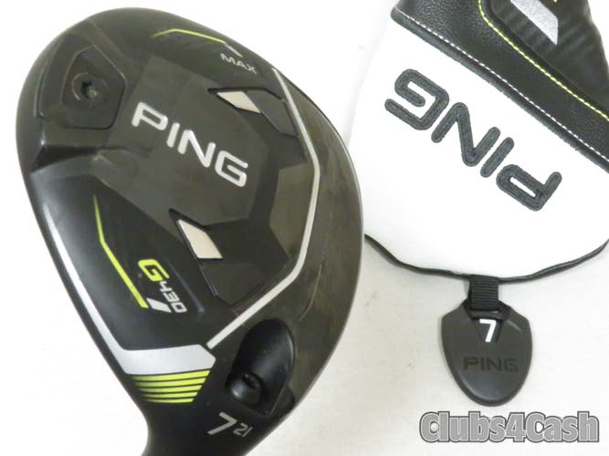 PING G430 Max Fairway 21  7 Wood Alta CB 65 Slate SR-Flex +Cover .. SENIOR