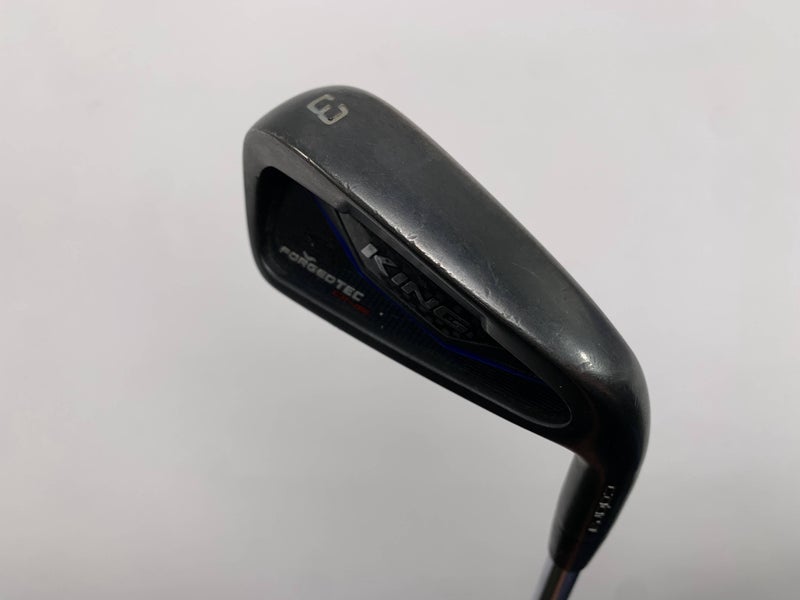 Cobra KING BLK Forged Tec One Length Single 3 Iron KBS Tour FLT 120g Mens RH