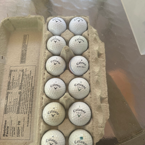Callaway Balls 12 Pack (1 Dozen) (Used)