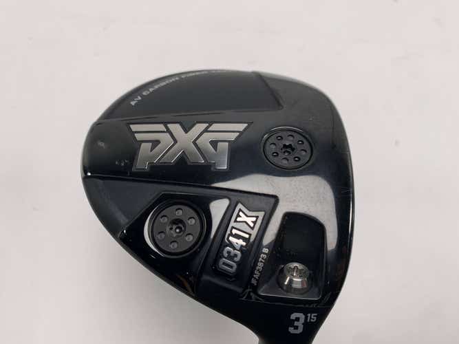 PXG 0341 X GEN4 3 Fairway Wood 15* HZRDUS RDX Smoke 6.0 Black 70g Stiff RH
