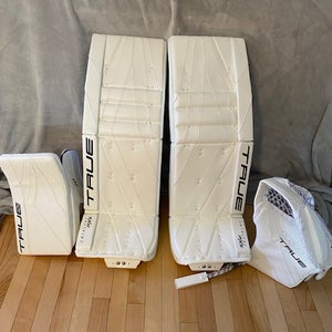 New True Catalyst PX5 Goalie Full Set White 33+2
