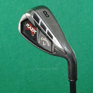 Callaway RAZR X NG "New Groove" Single 8 Iron Factory True Temper Steel Uniflex