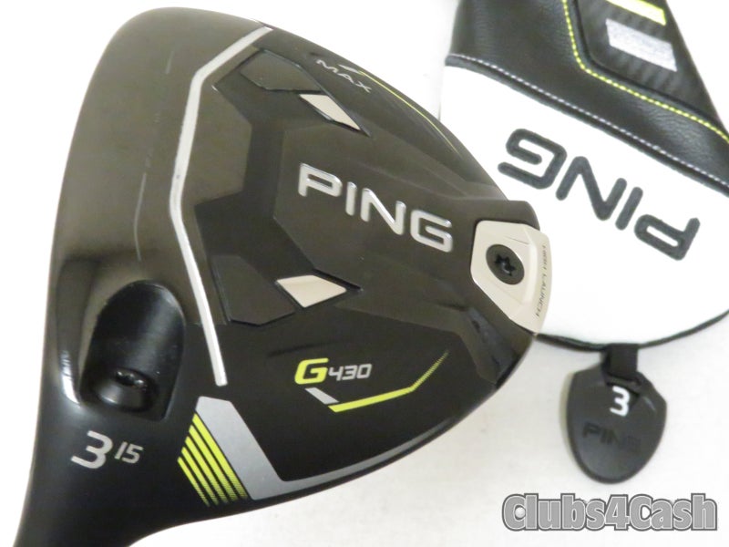 PING G430 Max HL Fairway 15  3 Wood Alta Quick 35 SENIOR +Cover  LEFT LH  MINT