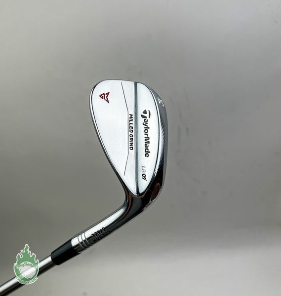 Used RH TaylorMade Milled Grind LB Wedge 54*-09 Stiff Flex Steel Golf Club