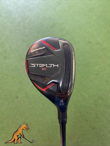 Used RH TaylorMade Stealth 2 22* 4 Hybrid Fujikura Ventus TR Graphite Seniors