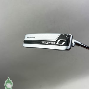 Used RH Ping Black Dot Sigma G Platinum Anser 34" Putter Steel Golf Club