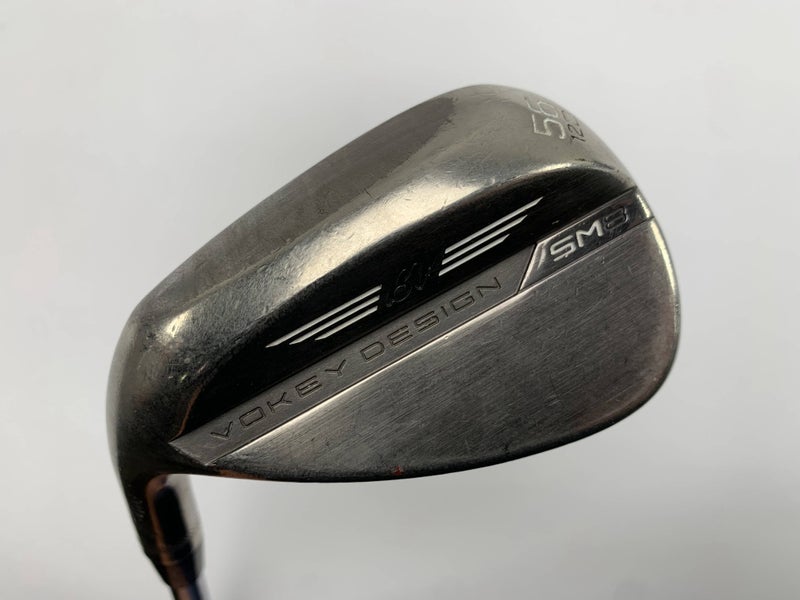 Titleist Vokey SM8 Brushed Steel Sand Wedge SW 56* 12 D-Grind Wedge Mens LH