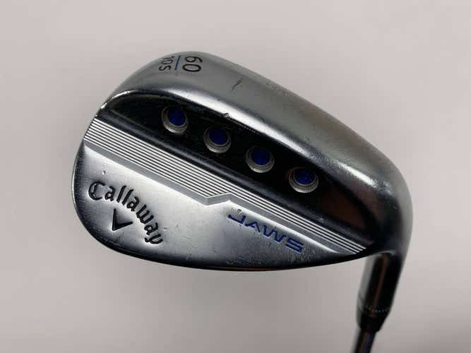 Callaway Jaws MD5 Platinum Chrome Lob Wedge LW 60* 10 S-Grind TT DG Mens RH