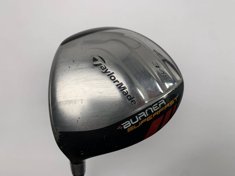 TaylorMade Burner Superfast 3 Fairway Wood 15* Matrix Ozik XCON-4.8 Stiff LH