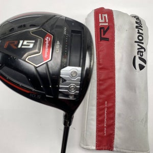 TaylorMade R15 Black Driver 10.5* Speeder 57 Evolution 57g Regular RH HC