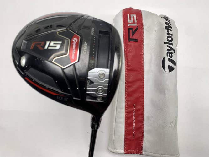 TaylorMade R15 Black Driver 10.5* Speeder 57 Evolution 57g Regular RH HC