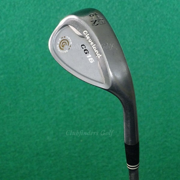 Cleveland CG16 Satin Chrome 52-10 52 GW Gap Wedge Factory Traction Steel Wedge