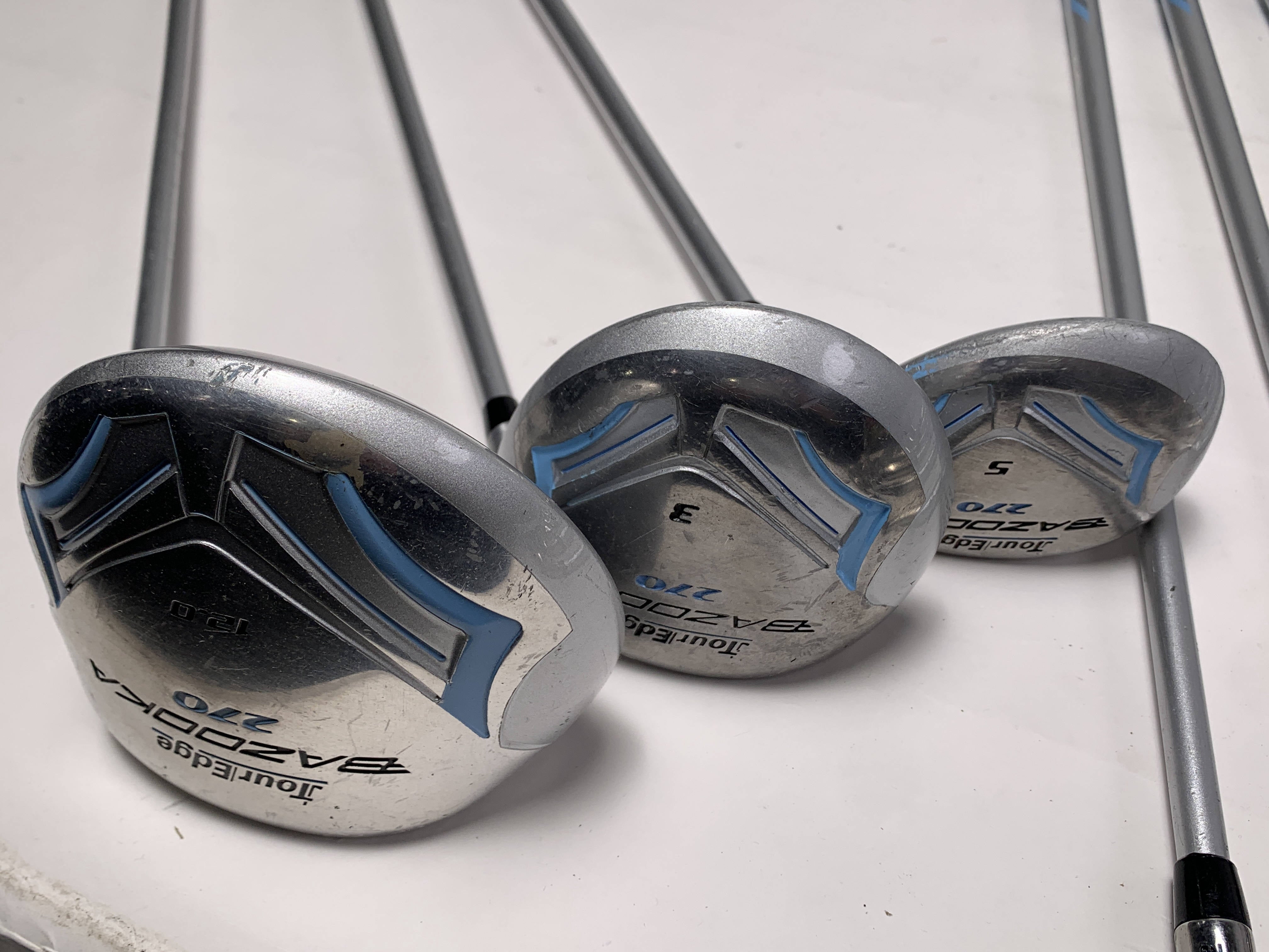 Tour Edge Bazooka 270 Ladies Club Set Driver 3W 5H 6-PW+SW Ladies
