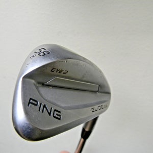 PING GLIDE 3.0 EYE2 GRIND 58* SAND LOB WEDGE BLUE DOT MODUS 105 EXTRA STIFF