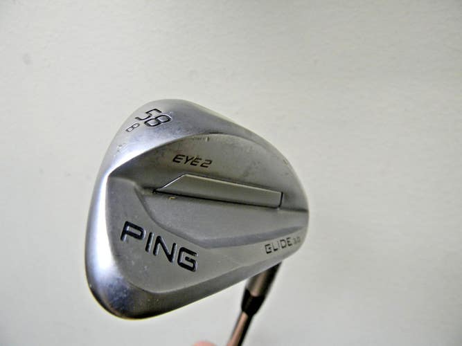 PING GLIDE 3.0 EYE2 GRIND 58* SAND LOB WEDGE BLUE DOT MODUS 105 EXTRA STIFF