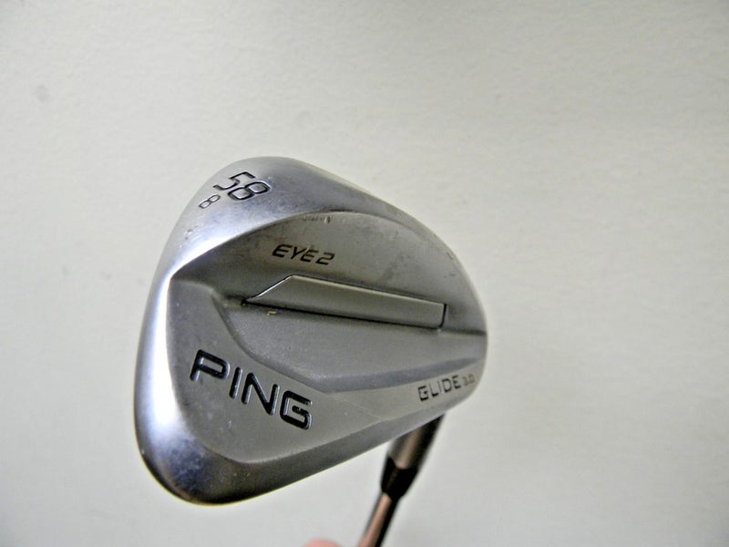 PING GLIDE 3.0 EYE2 GRIND 58* SAND LOB WEDGE BLUE DOT MODUS 105 EXTRA STIFF
