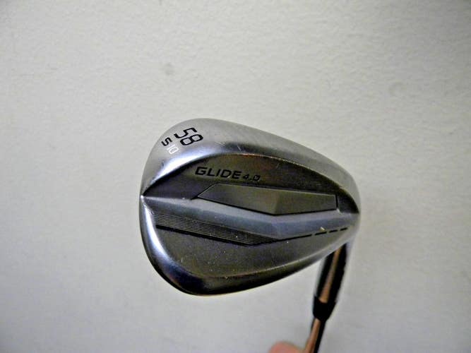 PING GLIDE 4.0 S GRIND 58* SAND LOB WEDGE BLUE DOT MODUS 105 EXTRA STIFF