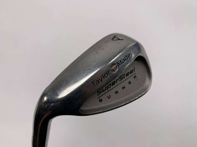TaylorMade Supersteel Gap Wedge GW Bubble 90g Stiff Graphite Mens LH