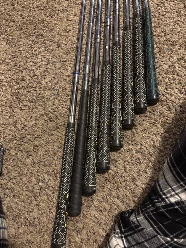 Men's Ping Eye 2 Right Handed Iron Set Regular Flex 9 Pieces Steel Shaft (Used)