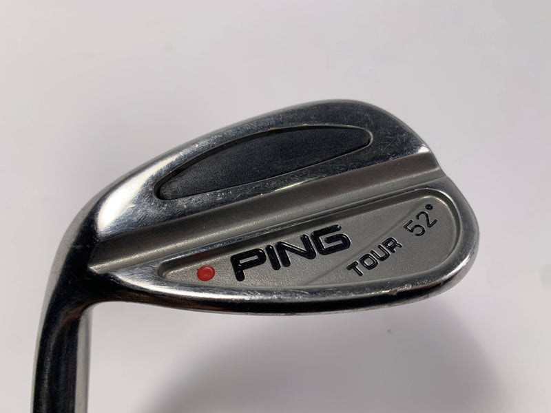 Ping Tour Gap Wedge GW 52* Red Dot 1* Flat AWT Stiff Steel Mens LH