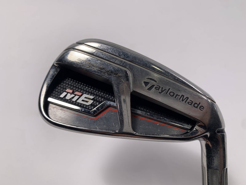 TaylorMade M6 Single 6 Iron KBS Max 85g Stiff Steel Mens RH