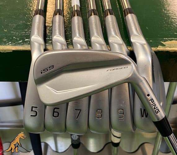 Used Ping i59 Black Dot Iron Set 4-PW KBS Tour 120g Stiff Flex Steel