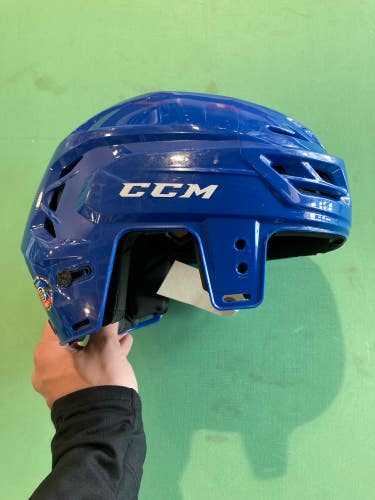 Used Blue Medium CCM Tacks 710 Helmet