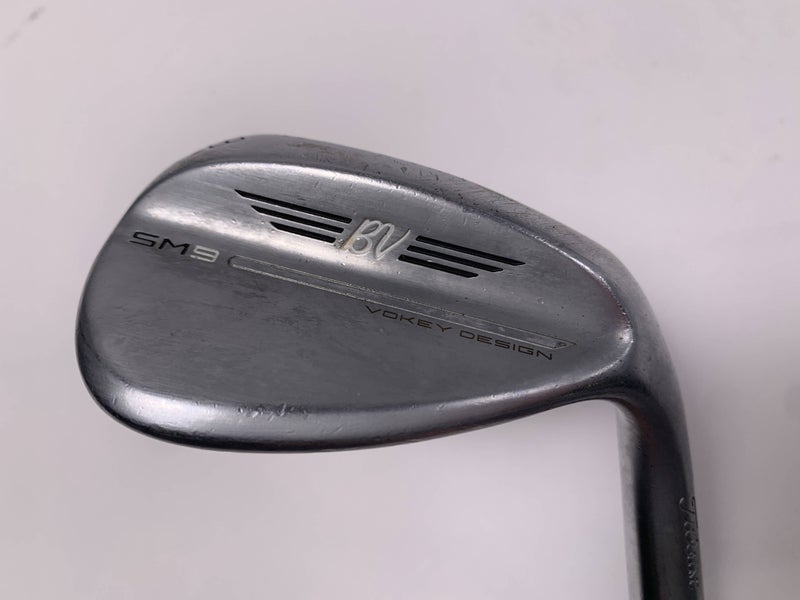 Titleist Vokey SM9 Tour Chrome Lob Wedge LW 58* 8 M-Grind Wedge Steel Mens RH