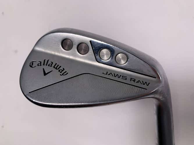 Callaway Jaws Raw Chrome Wedge 52* 10 Bounce S-Grind True Temper DG Mens RH