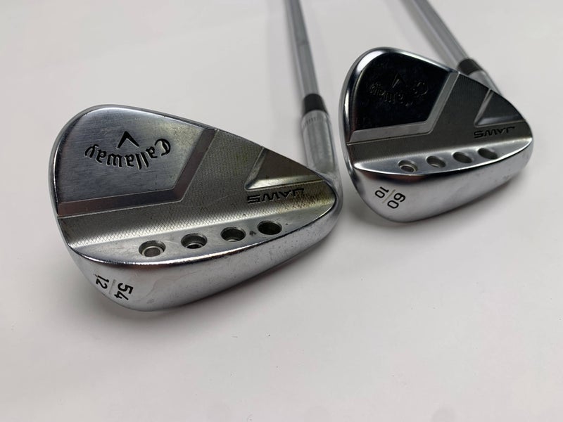 Callaway Jaws Full Toe Raw Face Chrome Wedge Set 54* 12 | 60* 10 TT DG Mens LH