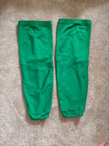 USED Reebok Edge Pro Stock Hockey Practice Socks Kelly Green