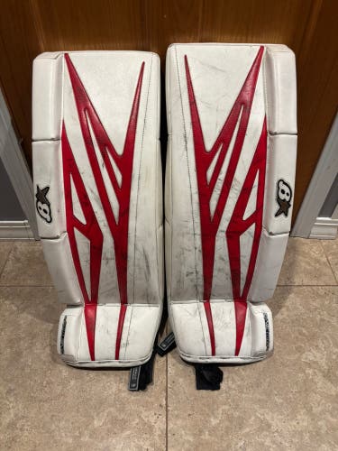 29" Brian's G-Netik 8.0 Goalie Leg Pads (Used)
