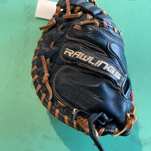 Used Rawlings Premium Pro Series Right Hand Throw Catcher's Baseball Glove 33"