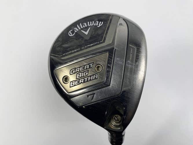 Callaway Great Big Bertha 23 7 Fairway Wood 21* UST Mamiya Helium 4F2 Senior RH