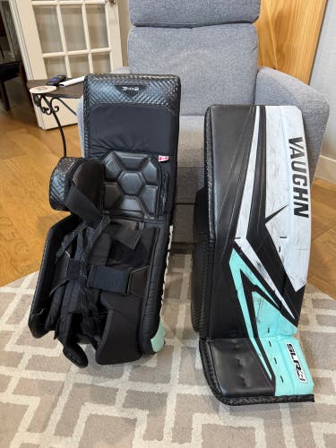 Vaughn SLR4 Pro Carbon Goalie Leg Pads 34+2