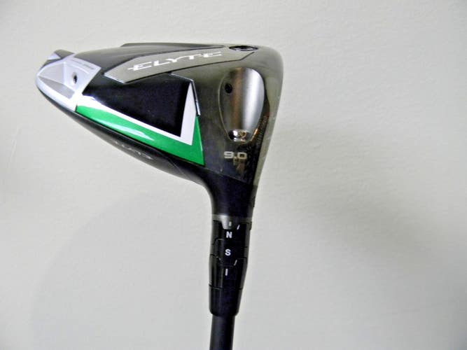 NICE REAL CLEAN CALLAWAY ELYTE DRIVER 9* TENSEI BLACK 1K 65g STIFF W HEAD COVER