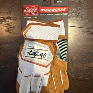 Small Rawlings Workhorse Batting Gloves (New)