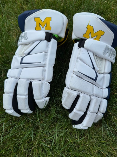 Michigan Lacrosse Gloves - Team Issued