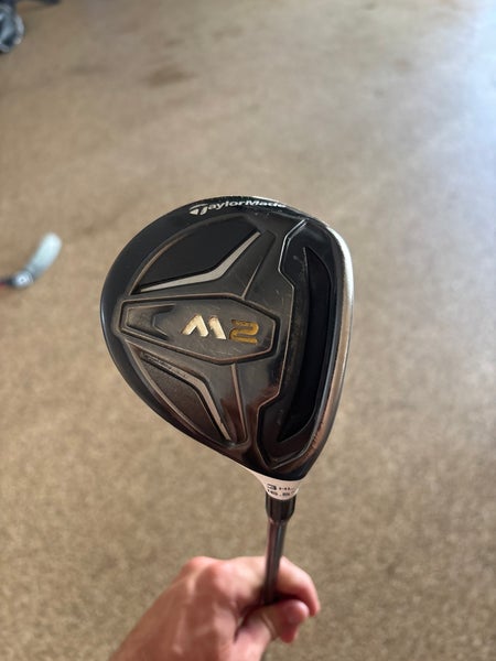 Men's 2016 TaylorMade M2 Right Handed Fairway Wood Regular Flex 3 Wood HL (Used)