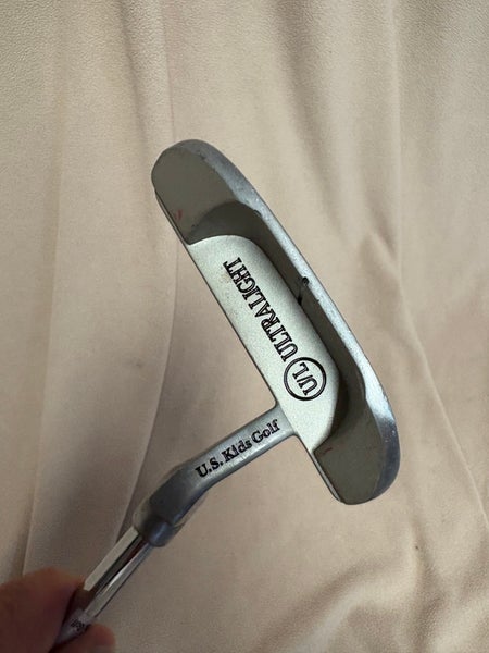 Silver Junior US Kids Golf Blade Jekyll Right Handed Putter Junior 25" (Used)