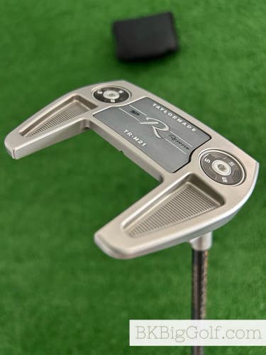Taylormade TP Reserve TR M21 34 Putter w Headcover and Accra Sync Shaft