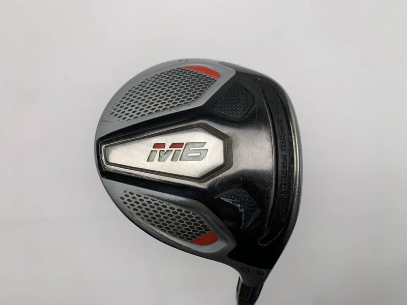 TaylorMade M6 5 Fairway Wood 18* Fujikura Atmos 6R Regular RH Midsize Grip