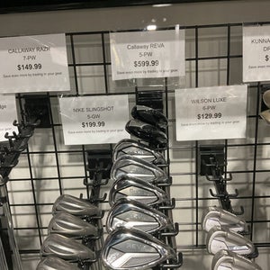 Used Callaway REVA WOMENS Womens Iron Set RH 5I-PW 11834-S000037997