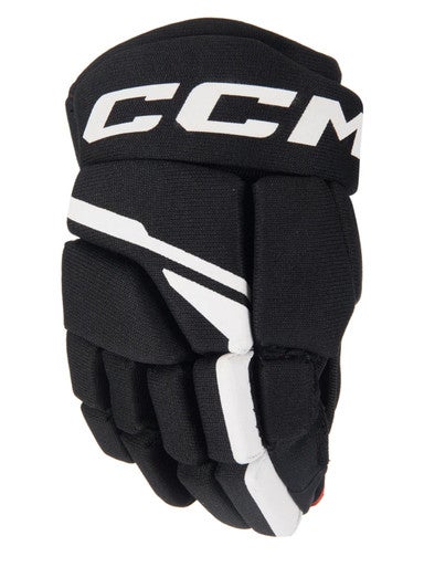 New BLK/WHT 10IN HGNEXT23 JR CCM GLOVES 11834-CCM4836614