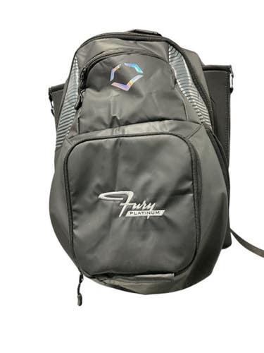 Used Evoshield BLACK BACKPACK BB/SB Player Carry Bag Black 11834-S000037923