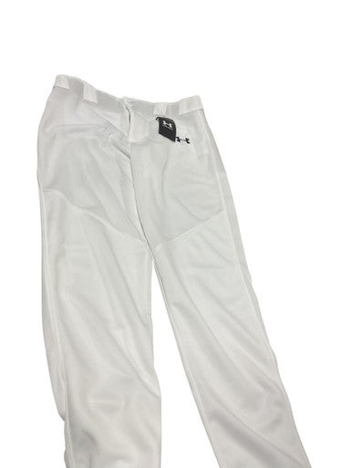 Used Under Armour WHITE PANTS BB/SB Pant Boys White XL 11834-S000037907