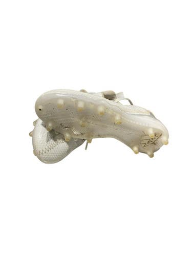 Used Adidas Soccer Cleats White Junior 04 11834-S000037901