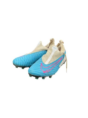 Used Nike Soccer Cleats Carolina Blue And White Junior 05 11834-S000037890