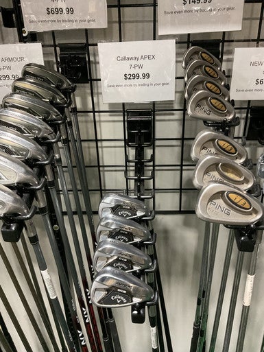 Used Callaway APEX DCB Mens Iron Set RH 7I-PW 11834-S000037855