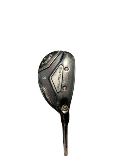 Used Callaway BIG BERTHA 3 HYBRID Mens Hybrid Club RH 3 Hybrid 11834-S000037848